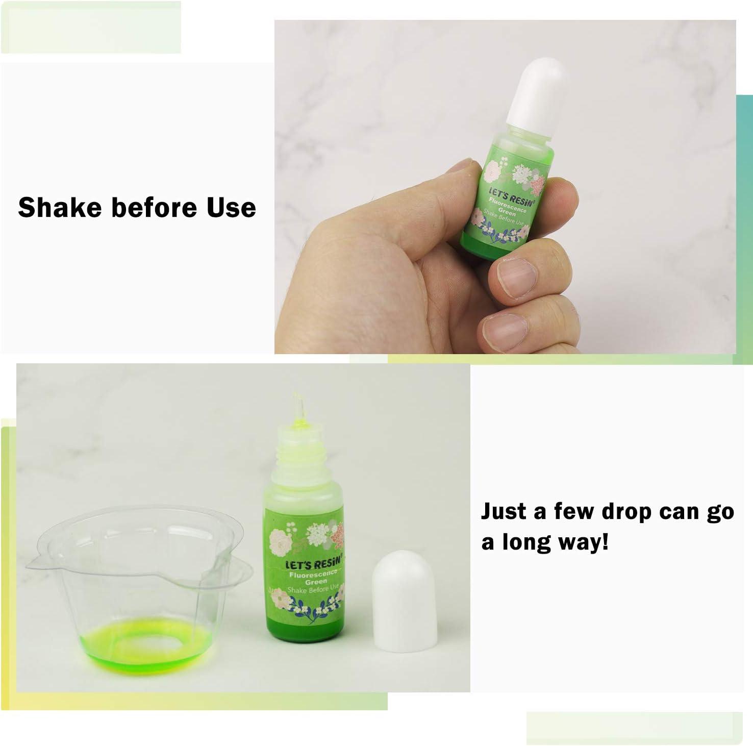 image:imageLETS RESIN Epoxy Resin Dye15 Color Translucent Epoxy Resin PigmentOdorless Concentrated Resins Paint Each 035ozLiquid Resin Colorant for Resina ColoringResins Molds