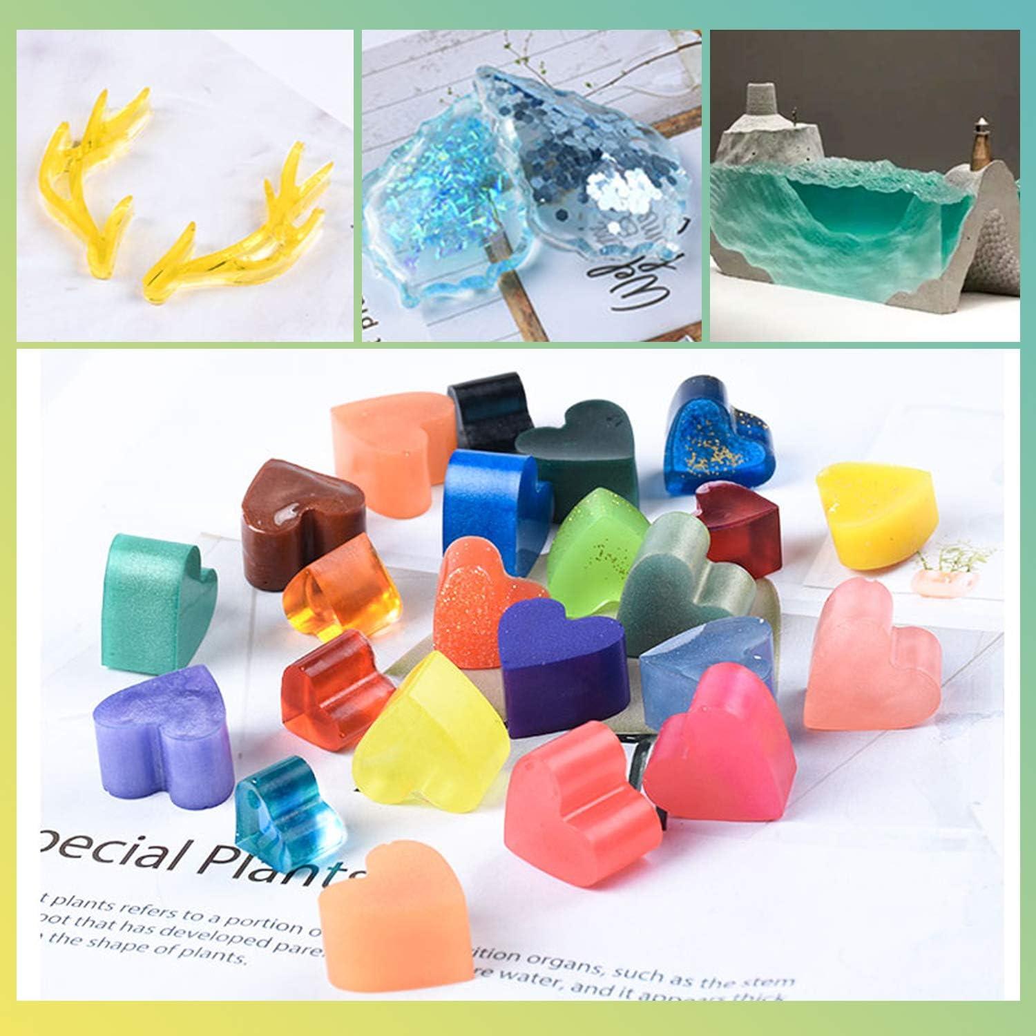 image:imageLETS RESIN Epoxy Resin Dye15 Color Translucent Epoxy Resin PigmentOdorless Concentrated Resins Paint Each 035ozLiquid Resin Colorant for Resina ColoringResins Molds