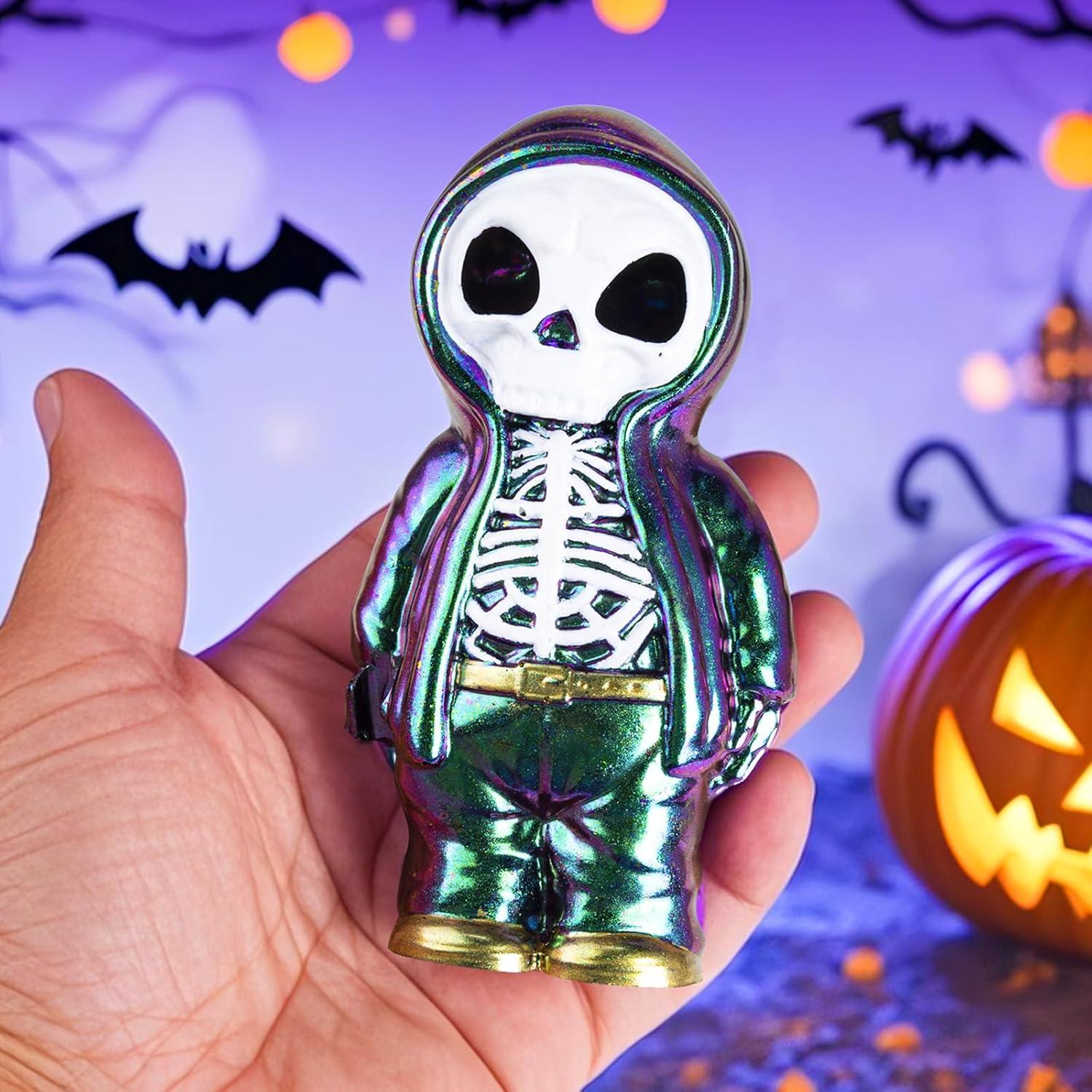 image:imageLETS RESIN Grim Reaper Skull Resin Molds with ScytheFunny Skull Silicone Molds for Resin 3D Skeleton Epoxy Resin Molds for DIY Halloween Decorations amp Gothic Spooky FigurineGifts