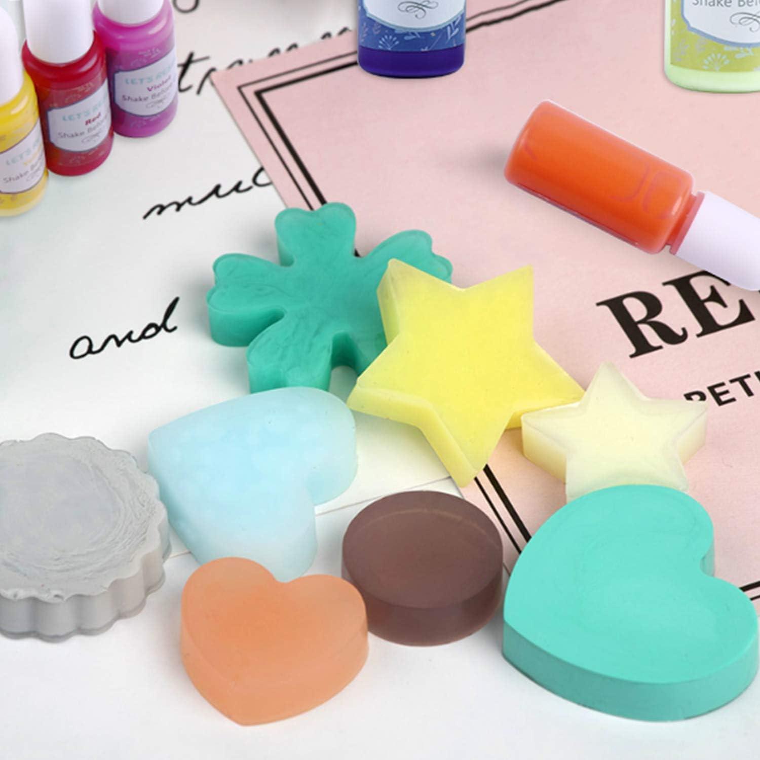 image:imageLETS Resin 18 Colors Epoxy Pigment Opaque Liquid Resin Colorant Each 035ozOdorless Epoxy Resin Dye Solid Color Liquid Dye for Resin Jewelry DIY Crafts Art Making