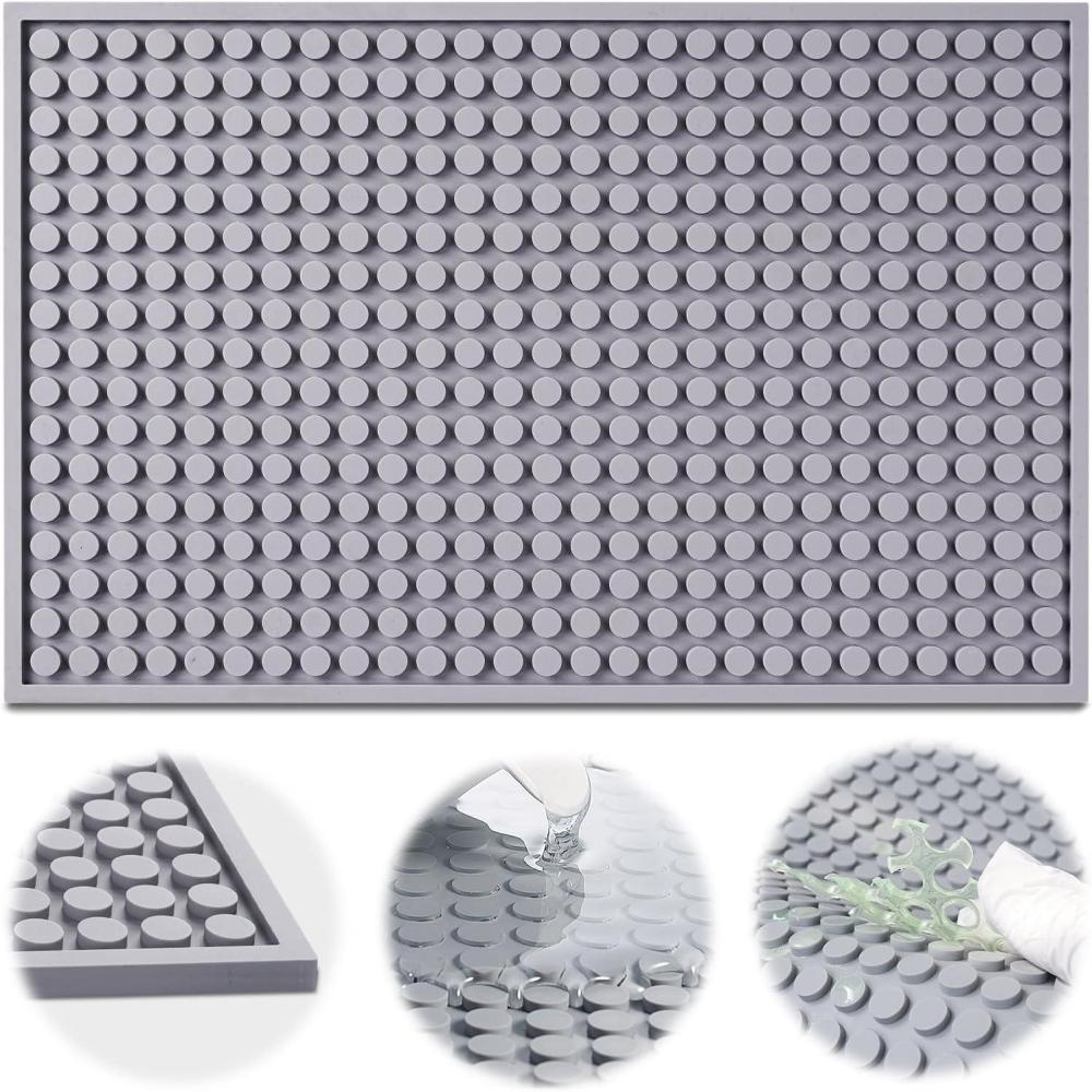 image:imageLETS RESIN Resin Collector Mat Easy Clean amp Silicone Heat Resistant Mats 145 x 94 NonSlip Multipurpose Thick Silicone Mats for Resin Molds Epoxy Resin Cup Turner Kitchen Counter Placemat145 x 94