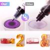 Alcohol Ink for Epoxy Resin LET’S RESIN Concentrated Alcohol Ink Set, 26 Vibrant Colors Alcohol-Based Resin Ink,Alcohol Paint Resin Dye for Resin Art, Tumblers, Resin Epoxy(Each 0.35oz)(48)