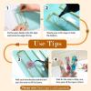LET’S RESIN 12pcs Bookmark Bezels for Resin with Tassels, UV Resin Molds for DIY Bookmarks, Metal Bookmark Bezels Bulk for Craft Supplies & Wind Chime Accessories (Tape Not Included)