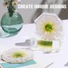 LET’S RESIN 18 Pcs Coaster Resin Molds Silicone, Coaster Molds with Round Square Octagon Shape Holder Molds for Epoxy Resin, DIY Art Craft Cup Mats