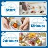 LET’S RESIN 2 Part Resin and Hardener 34oz, Bubble Free & Crystal Clear Epoxy Resin for Beginners, Low Odor, Anti-Yellowing Casting Resin for Craft, Casting Molds, Jewelry, Art, Easy to Mix 1:1 Ratio(1.5gallon)
