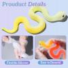 LET’S RESIN 2Pcs Snake Resin Molds, Flexible 3D Snake Silicone Molds(Large & Small), Effortless Demolding Animal Epoxy Molds for DIY Art, Home Decor, Serpent Lovers Gifts(Snake)