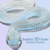 LET’S RESIN 2Pcs Snake Resin Molds, Flexible 3D Snake Silicone Molds(Large & Small), Effortless Demolding Animal Epoxy Molds for DIY Art, Home Decor, Serpent Lovers Gifts(Snake)