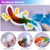 LET’S RESIN 2Pcs Snake Resin Molds, Flexible 3D Snake Silicone Molds(Large & Small), Effortless Demolding Animal Epoxy Molds for DIY Art, Home Decor, Serpent Lovers Gifts(Frog and Lizard)