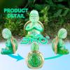 LET’S RESIN 3 pcs Turtle Resin Molds, Flexiable&Easy Clean Sea Turtle Epoxy Molds, Zen Turtle Meditation Yoga Statues Silicone Molds for Resin Casting, Soap, Candle, Flowers Preservation, Beach Decor