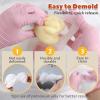 LET’S RESIN 4 Pcs Chicks Silicone Molds for Taba Squishy, Cute Animal Molds for Squishy Maker, Resin Casting, Effortless Demolding for Stress Relief DIY Decompression Gift Home Decor(Hamster)