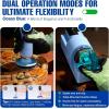 LET’S RESIN 4-in-1 Electric Resin Sanders and Polisher, 2000mAh*2 Large Battery Capacity, Powerful 3-Speed, LCD Display, Compact and Lightweight for Resin Grinding, Glass, Metal, Jade,etc(Sander and Polisher)