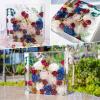 LET’S RESIN 8Pcs Resin Molds Silicone,Deep Epoxy Resin Molds for Flower Bouquet Preservation,Large Silicone Molds for Resin Casting Craft Including Square Hexagon Heart Resin Mold(Square)