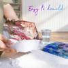 LET’S RESIN 8Pcs Resin Molds Silicone,Deep Epoxy Resin Molds for Flower Bouquet Preservation,Large Silicone Molds for Resin Casting Craft Including Square Hexagon Heart Resin Mold(Hexagon & Square Molds)