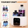 LET’S RESIN Auto Resin Preheater, Accurate Temp Control Resin Warmer, with LCD Display, Timer, Reduce Bubble and Thins Viscosity, for 8,16,32oz Epoxy Résin, UV Résin, Silicone Rubber