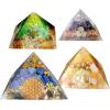 LET’S RESIN Bookends Resin Molds, 1 Pair Geode Book Organize Moulds Silicone Large, Crystal Epoxy Resin Molds for Books, Desktop Organizer, Office Home Decoration, Gift(Pyramid Mold)