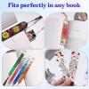 LET’S RESIN Bookmark Silicone Molds Set – 3 Shapes with 20Pcs Tassels for Epoxy Resin, Resin Bookmark Molds Silicone for DIY Handmade Bookmarks & Personalized Craft Gifts(3 style)