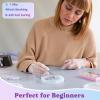 LET’S RESIN Coaster Kit, 16oz DIY Epoxy Resin Kit with Molds and Mica Powder Complete Set, Crafts for Adults, Beginners, Ideal Starter DIY Art Supplies Gift Set for Adults