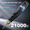 LET’S RESIN Cordless Drill, 10Pcs Electric Resin Jewelry Drill, 3-Speed Rechargeable Small Drill with Deburring Tool, Hand Drill for Resin Jewelry Making, Keychain Making, Multi-Purpose Resin Tools