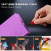 LET’S RESIN Cordless Drill, 10Pcs Electric Resin Jewelry Drill, 3-Speed Rechargeable Small Drill with Deburring Tool, Hand Drill for Resin Jewelry Making, Keychain Making, Multi-Purpose Resin Tools