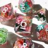 LET’S RESIN Dice Resin Molds Silicone, DND Dice Epoxy Resin Molds with 7 Standard Polyhedral Stereoscopic Dice Cavities, Silicone Molds for Epoxy Resin, DIY Dices Making, Table Board Game(Dice Mold)