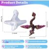 LET’S RESIN Dragon Egg Resin Molds, Large Resin Jar Resin Epoxy Molds with Lid and Crystal Cluster Base, Lifelike Dinosaur Egg Silicone Molds for Epoxy Resin, DIY Craft(dragon)