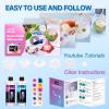 LET’S RESIN Epoxy Resin Kits and Molds Complete Set, 16oz Resin Art Kit with Silicone Molds, Pigment, Dried Flowers, Crafts for Adults, Beginners, Art Supplies for DIY Lovers, DIY Gift for Women