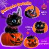 LET’S RESIN Halloween Resin Molds Silicone, Ghost Silicone Molds & Cat Pumpkin Epoxy Resin Molds with Witch Hat,Perfect for Resin Casting,Halloween Party, Thanksgiving Autumn Decor, Gifts(2PCS)(Pumpkin Ghost Molds)