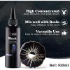 LET’S RESIN High Concentrated Black Epoxy Resin Pigment Paste, 100ml, Opaque Resin Dye for Art, River Table, Jewelry Making, Coasters(black)