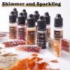 LET’S RESIN Metallic Alcohol Ink Set-24 Colors Metal Color Alcohol Based Resin Ink, High Concentrated & Shimmer Mixatives, Alcohol Paint for Epoxy Resin, Resin Petri, Tumblers, Coasters(Each 0.35oz)