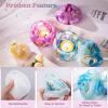 LET’S RESIN Pudding Jar Resin Molds with Lid, Epoxy Molds Silicone for Storage Bottle,Candle Holder,Candy Container, Epoxy Casting Craft,Flower Pot, Gifts(Mushroom Jar Mold)