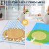 LET’S RESIN Resin Collector Mat, Easy Clean & Silicone Heat Resistant Mats 14.5” x 9.4”, Non-Slip Multipurpose Thick Silicone Mats for Resin Molds, Epoxy Resin, Cup Turner, Kitchen Counter, Placemat(20″ x 14″)