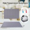 LET’S RESIN Resin Collector Mat, Easy Clean & Silicone Heat Resistant Mats 14.5” x 9.4”, Non-Slip Multipurpose Thick Silicone Mats for Resin Molds, Epoxy Resin, Cup Turner, Kitchen Counter, Placemat(14.5” x 9.4”)