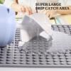 LET’S RESIN Resin Collector Mat, Easy Clean & Silicone Heat Resistant Mats 14.5” x 9.4”, Non-Slip Multipurpose Thick Silicone Mats for Resin Molds, Epoxy Resin, Cup Turner, Kitchen Counter, Placemat(14.5” x 9.4”)