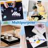 LET’S RESIN Resin Collector Mat, Easy Clean & Silicone Heat Resistant Mats 14.5” x 9.4”, Non-Slip Multipurpose Thick Silicone Mats for Resin Molds, Epoxy Resin, Cup Turner, Kitchen Counter, Placemat(27.7” x 19.7”)
