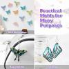 LET’S RESIN Resin Earring Molds, 2 Pcs Resin Molds Silicone with Butterfly Moth Wings Shapes, Silicone Molds for Resin Jewelry, DIY Art Craft(Butterfly Earring Molds)