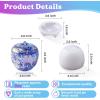 LET’S RESIN Resin Molds Jar, Apple Shaped Life-Size Silicone Jar Molds for Resin with Lid Stem, Fruit Ornaments Epoxy Resin molds for Resin Crafts, Resin Art, Christmas Decor, Gifts