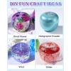 LET’S RESIN Resin Molds Jar, Apple Shaped Life-Size Silicone Jar Molds for Resin with Lid Stem, Fruit Ornaments Epoxy Resin molds for Resin Crafts, Resin Art, Christmas Decor, Gifts