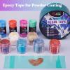 LET’S RESIN Resin Tape,2Inch Wide x 108FT Long Epoxy Tape,Thermal Adhesive Tape,High-Temperature Heat Insulation, Easy Peel, Release Resin Tape for Epoxy Resin Molding, River Tables,Remove Residue