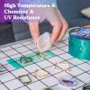 LET’S RESIN Resin Tape,2Inch Wide x 108FT Long Epoxy Tape,Thermal Adhesive Tape,High-Temperature Heat Insulation, Easy Peel, Release Resin Tape for Epoxy Resin Molding, River Tables,Remove Residue