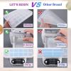 LET’S RESIN Resin Tray Mold,Rectangle Rolling Tray Molds for Resin,Sturdy Silicone Tray Moulds with Edges,Large Rolling Tray Molds for Epoxy Casting,DIY Jewelry Holder,Home Decoration(Rolling Tray Mold)