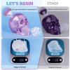 LET’S RESIN Silicone 3D Large Skull Shape Molds, Skeleton Skull Epoxy Resin Mold for Candle Making, Home Decor, Outdoor, Resin Casting Art Crafts(1 Pc)