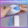 LET’S RESIN Silicone Mold Making Kit 0A, Extra Soft & Elastic Molding Silicone 70.5oz, Liquid Silicone for Mold Making Platinum Cure, Ideal for 3D Silicone Molds, Candle Molds, Soap Molds, Resin Molds