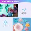 LET’S RESIN Silicone Mold Making Kit 64oz/4lbs,Non-Toxic Mold Making Silicone Rubber,Silicone Mold Maker,Clear Liquid Molding Silicone Kit for Resin Molds, Silicone Molds Making(64oz)