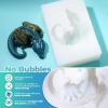 LET’S RESIN Silicone Mold Making Kit-Translucent Silicone Rubber Non-Toxic Liquid Mold Making Silicone-20.46oz Super Elastic Molding Silicone-Ideal for 3D Molds,Resin Molds,Silicone Molds-4H Fast Cure(140 oz)
