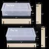 LET’S RESIN Storage Box Molds, Silicone Resin Box Molds, Storage Container with Sliding Lid Design, Epoxy Moulds Silicone for Resin Casting, Jewelry, Tarot Cards, Makeup