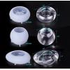 LET’S RESIN Tealight Candle Holder Resin Molds Silicone,3Pcs Tea Light Candle Holder Molds for Resin,Plaster,Cement Concrete,Epoxy Moulds for DIY Home Décor,Great for Beginners
