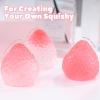 LET’S RESIN Transparent Gel for Taba Squishy, 28oz Super Soft Flex Rubber for Squishy Maker, DIY Decompression Gift for Cat Paw, Hamster, Artificial Strawberry and Chick Squishy