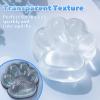 LET’S RESIN Transparent Gel for Taba Squishy, 28oz Super Soft Flex Rubber for Squishy Maker, DIY Decompression Gift for Cat Paw, Hamster, Artificial Strawberry and Chick Squishy