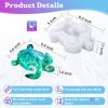 LET’S RESIN Turtle Shape Resin Molds, 3D Animal Silicone Molds for Epoxy Resin, Large Sea Turtle Marine Art Silicone Resin Molds for Craft, Ocean Theme Night Lights, Home Decor
