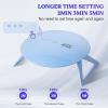 LET’S RESIN UV Light Pro,Longer 2,3,5M Time Setting UV Lamp with Larger Coverage Area and More Concentrated Lights,Portable & Foldable Resin Light for Resin Molds, Jewelry Making